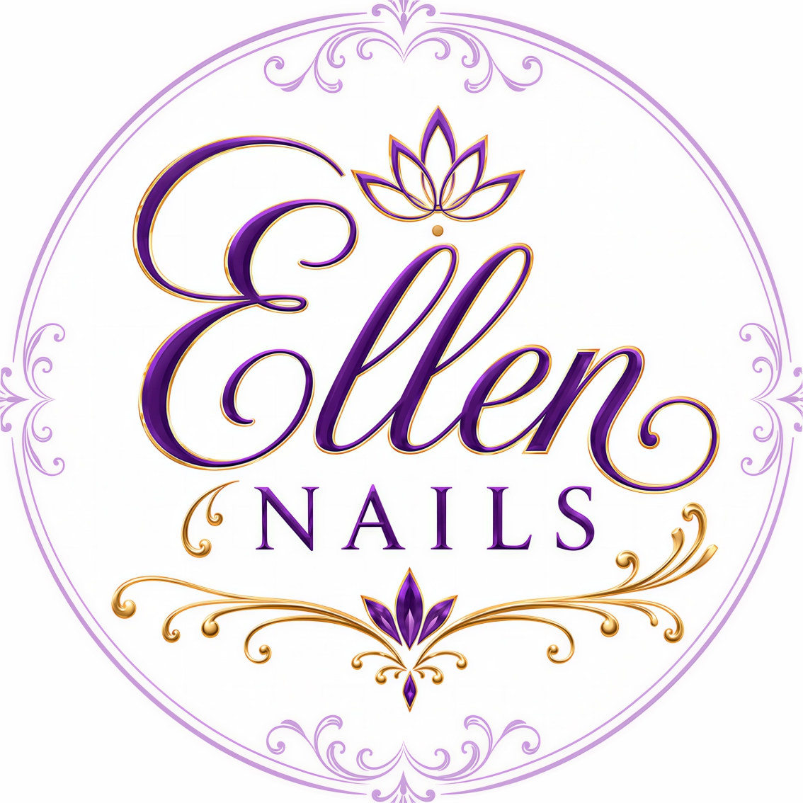 Ellen Nails Logo